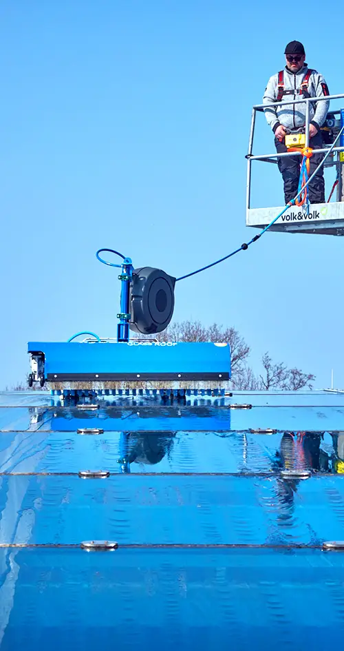 hyCleaner Glasdach reinigung
